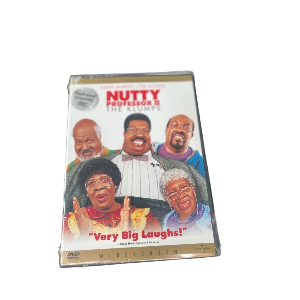 Nutty Professor II The Klumps DVD Eddie Murphy Widescreen New Sealed 2000‎ PG-13